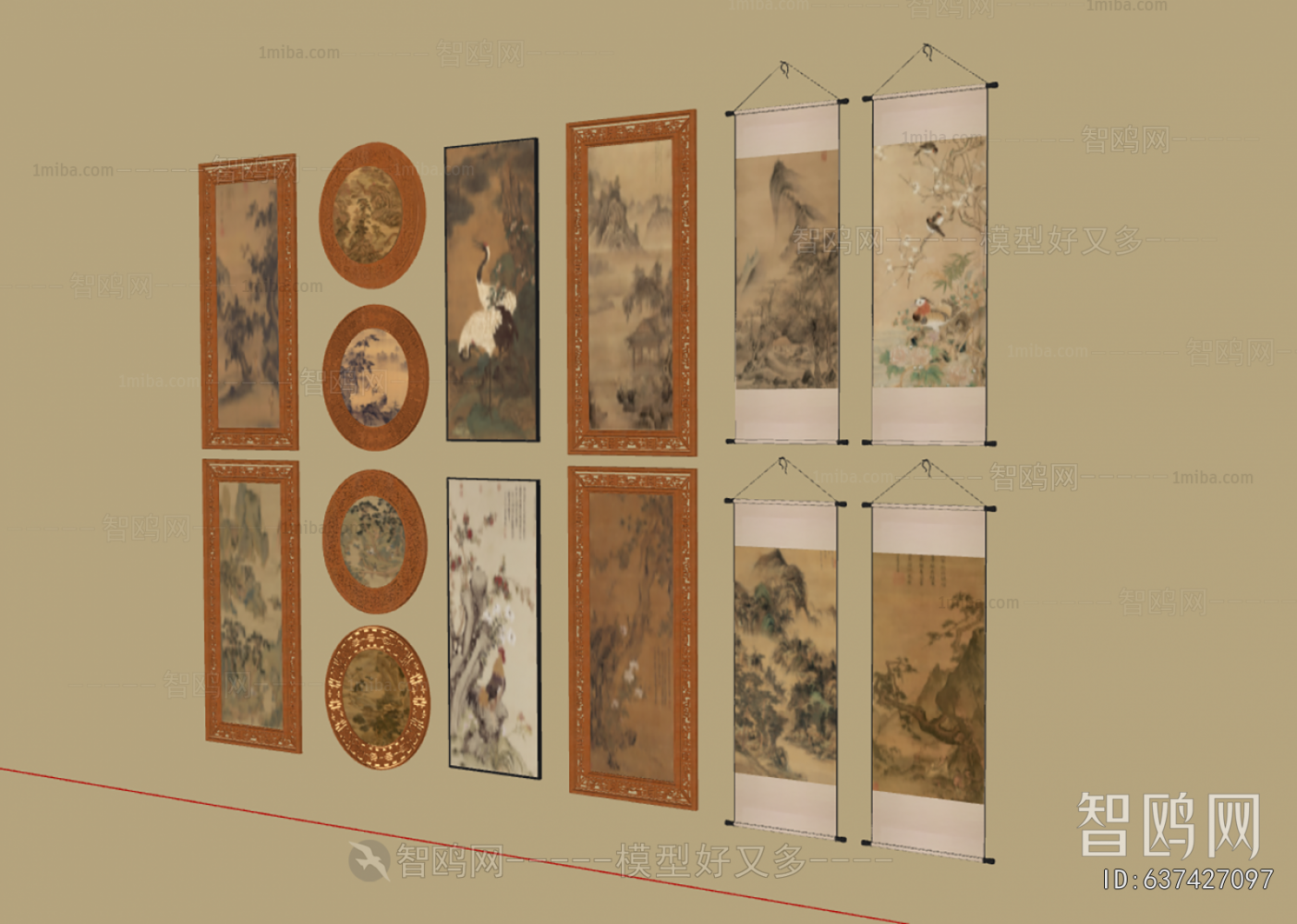 New Chinese Style Painting