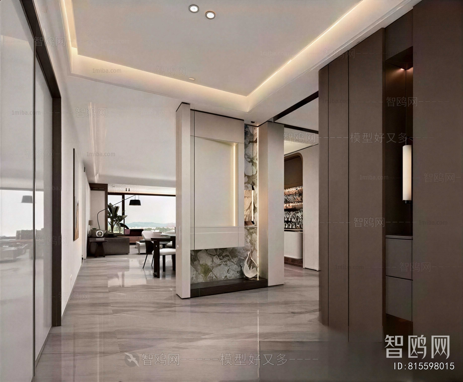 Modern Hallway