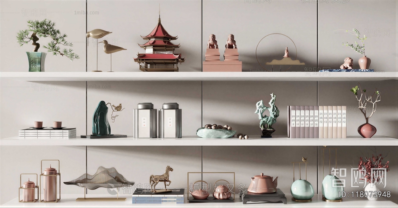 New Chinese Style Decorative Set