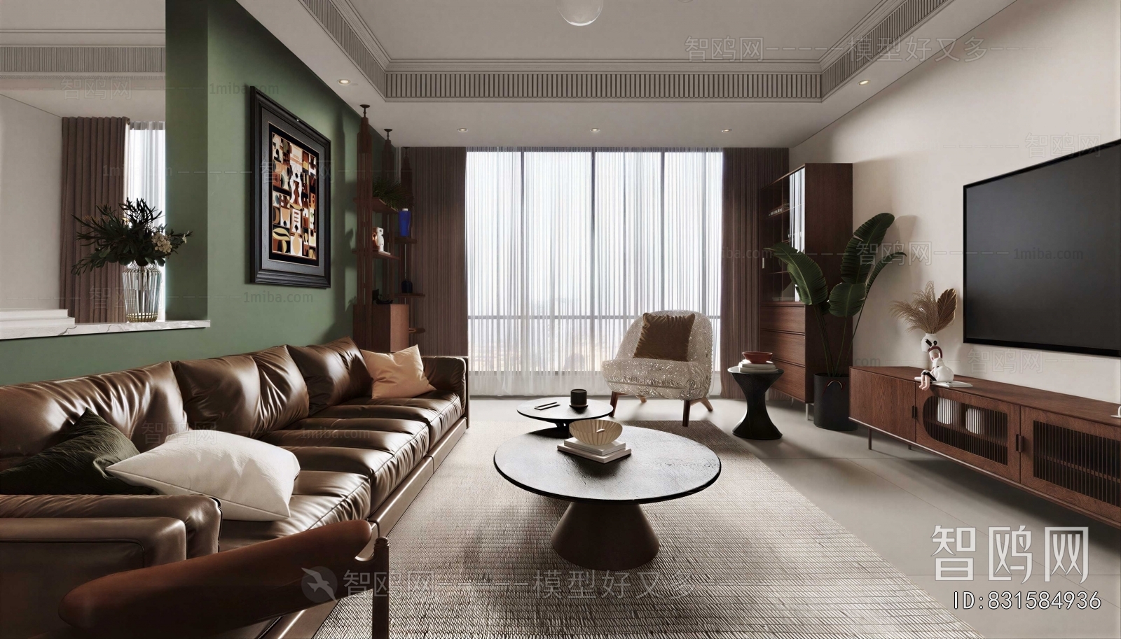 American Style A Living Room