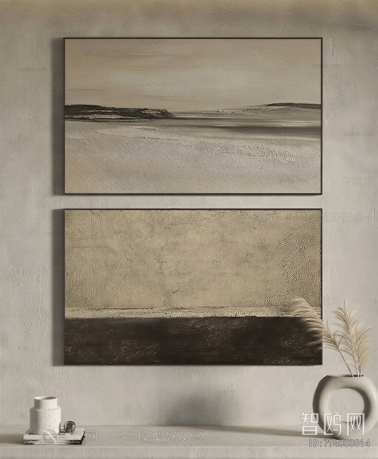 Wabi-sabi Style Painting