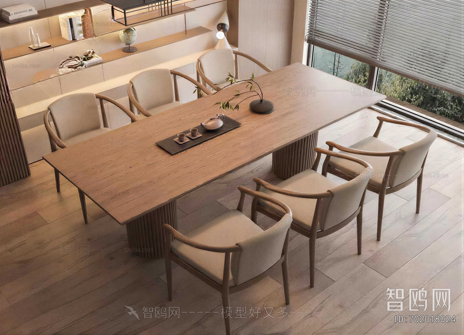 New Chinese Style Dining Table And Chairs