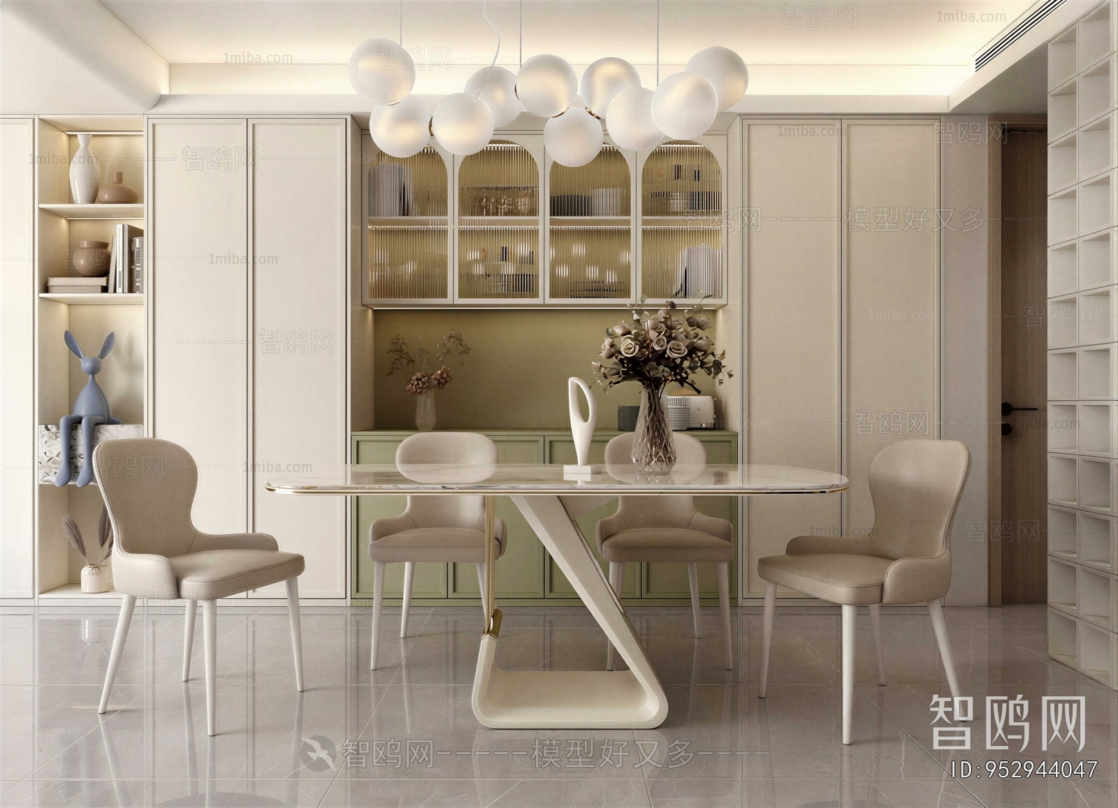 French Style Dining Room