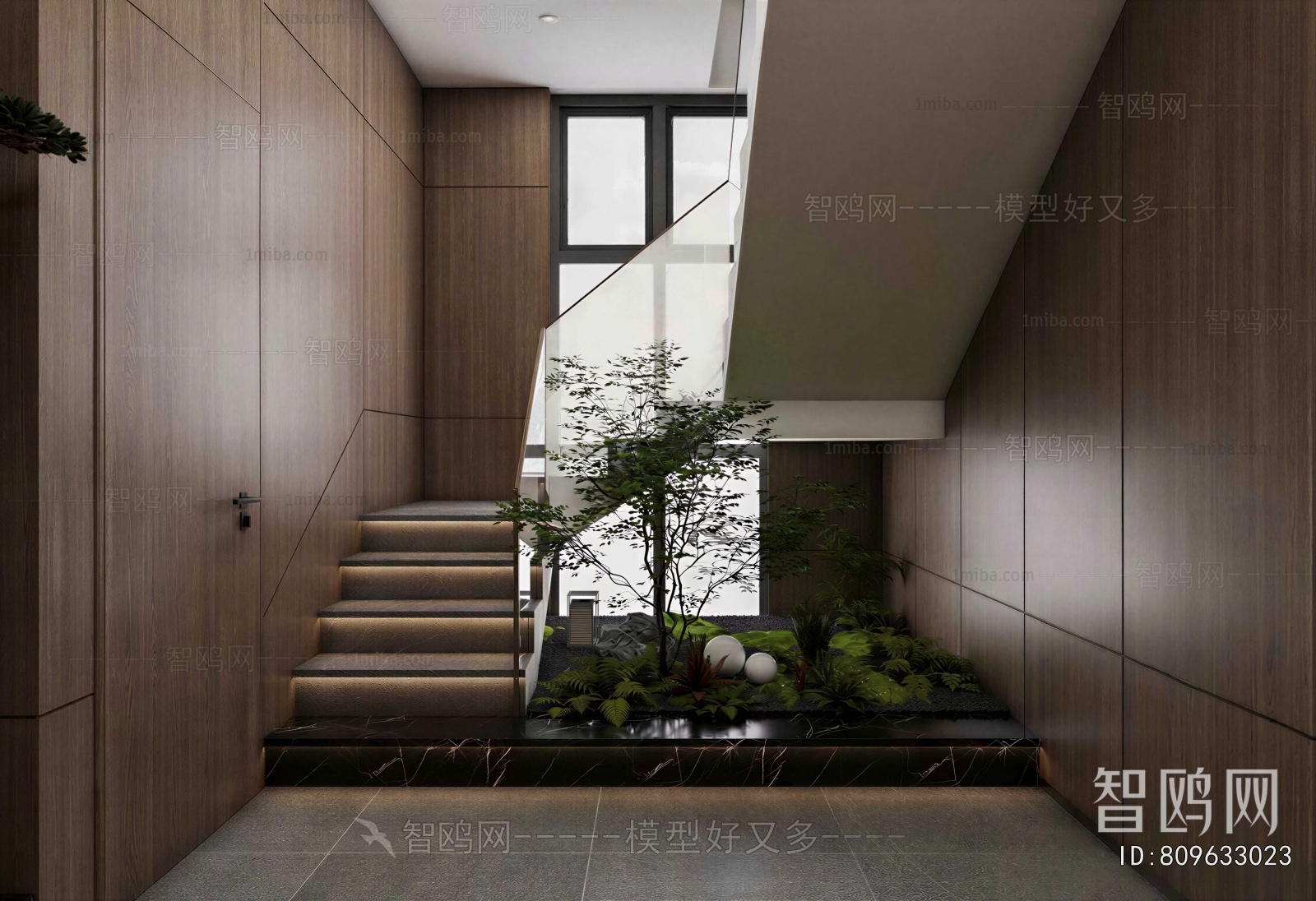 New Chinese Style Stairwell