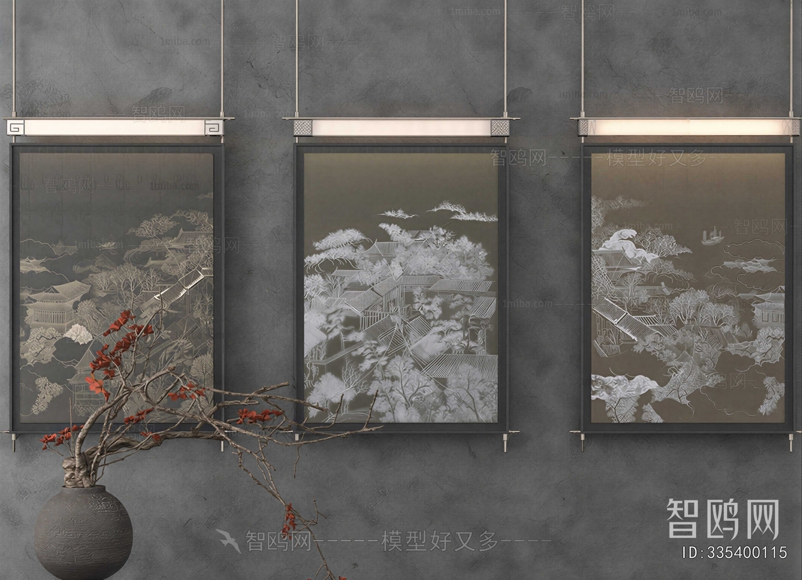 New Chinese Style Painting