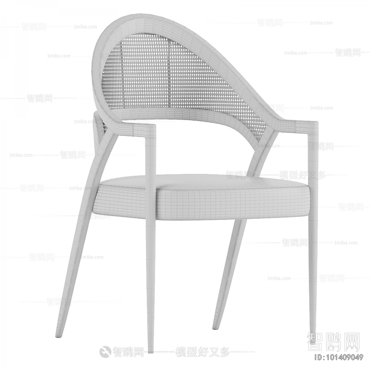 Wabi-sabi Style Lounge Chair