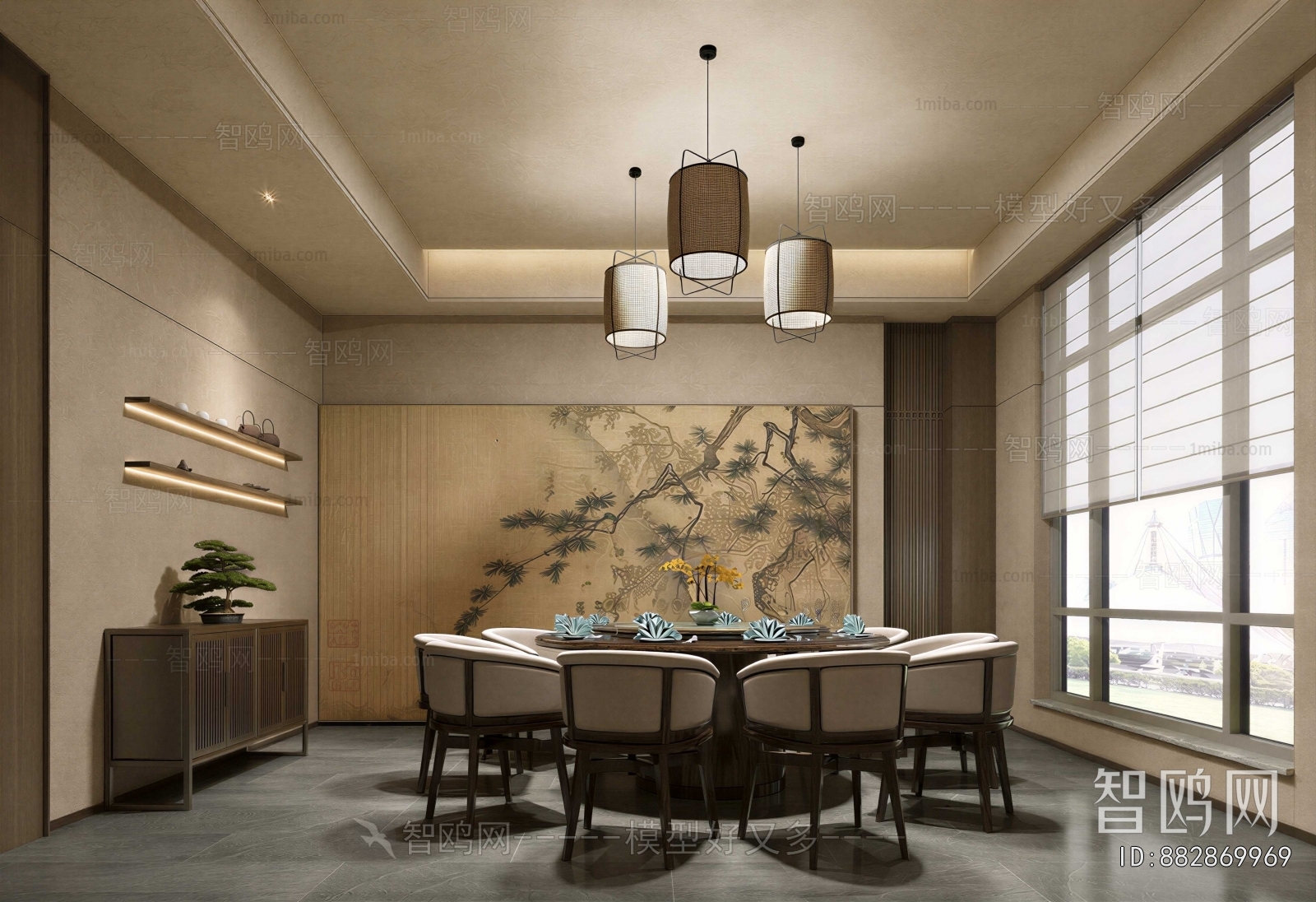 New Chinese Style Restaurant Box