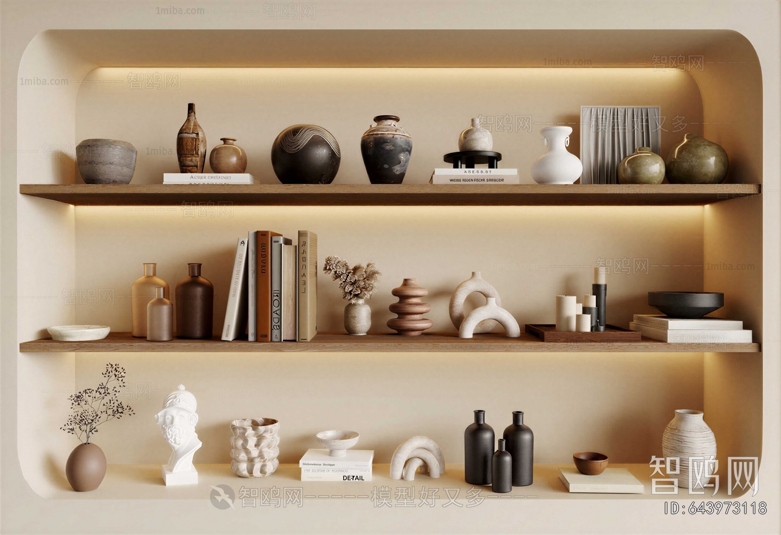 Wabi-sabi Style Decorative Set