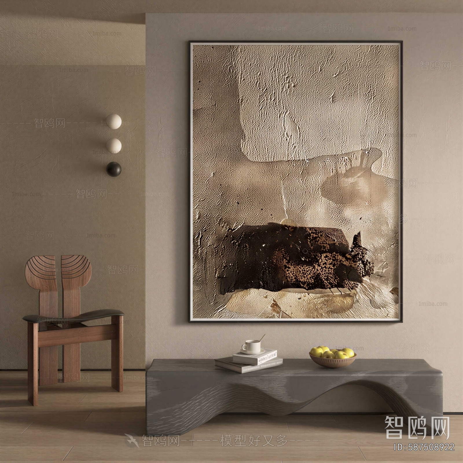 Wabi-sabi Style Painting