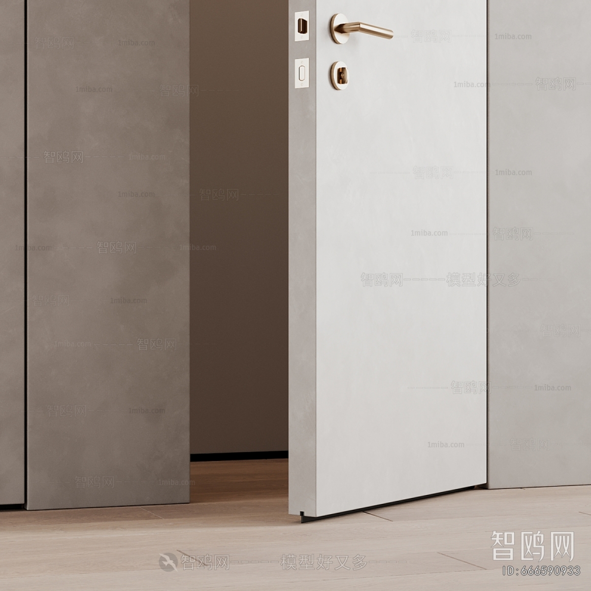 Modern Single Door