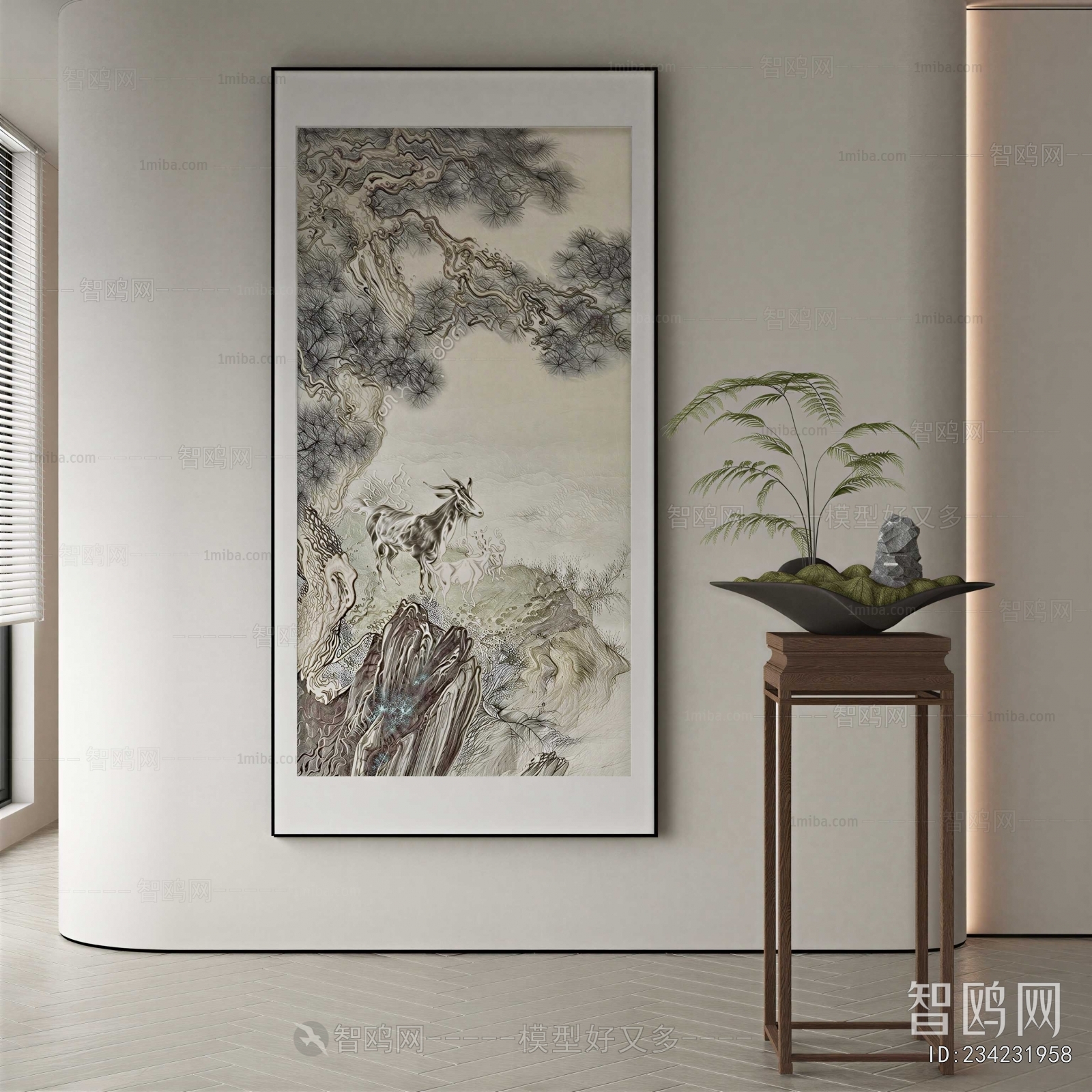New Chinese Style Painting