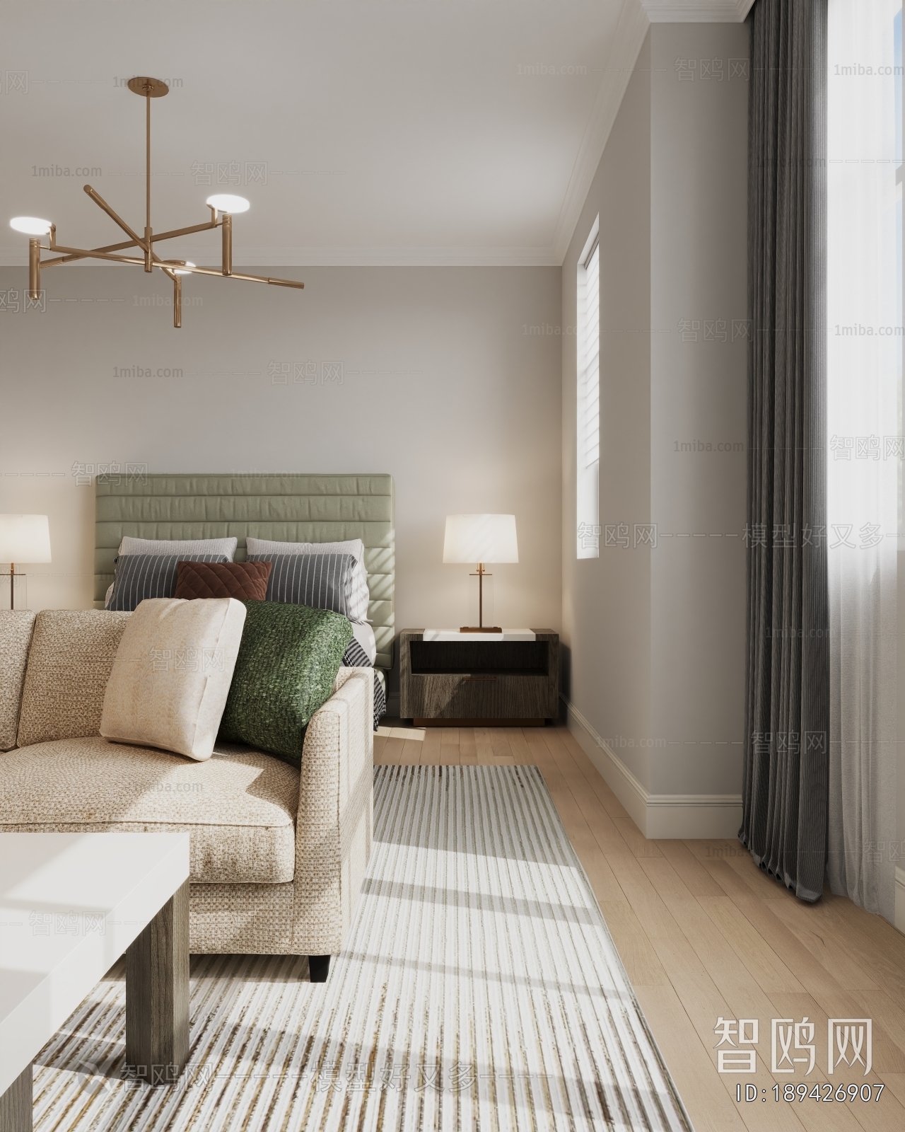 American Style Bedroom