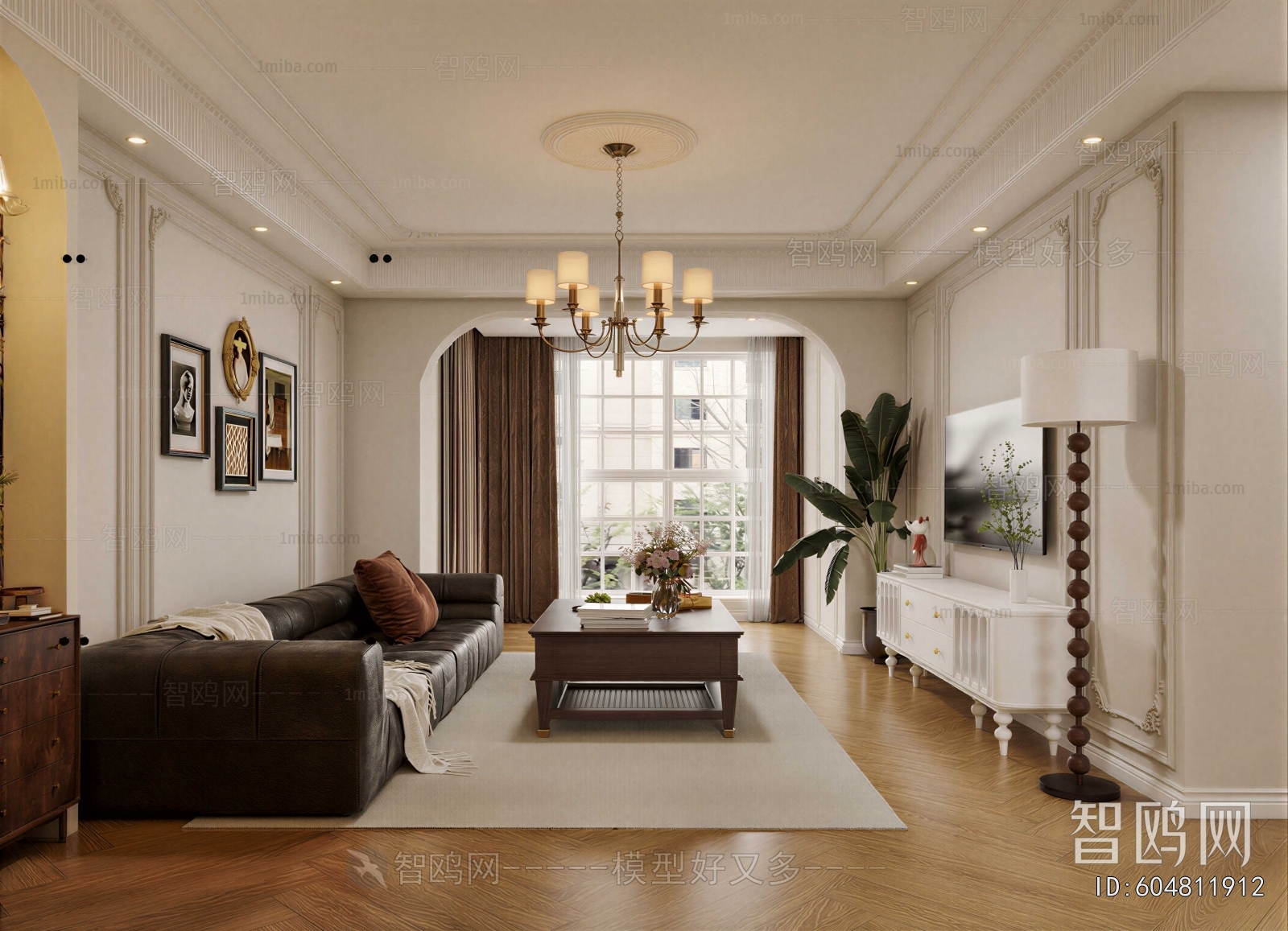 French Style A Living Room