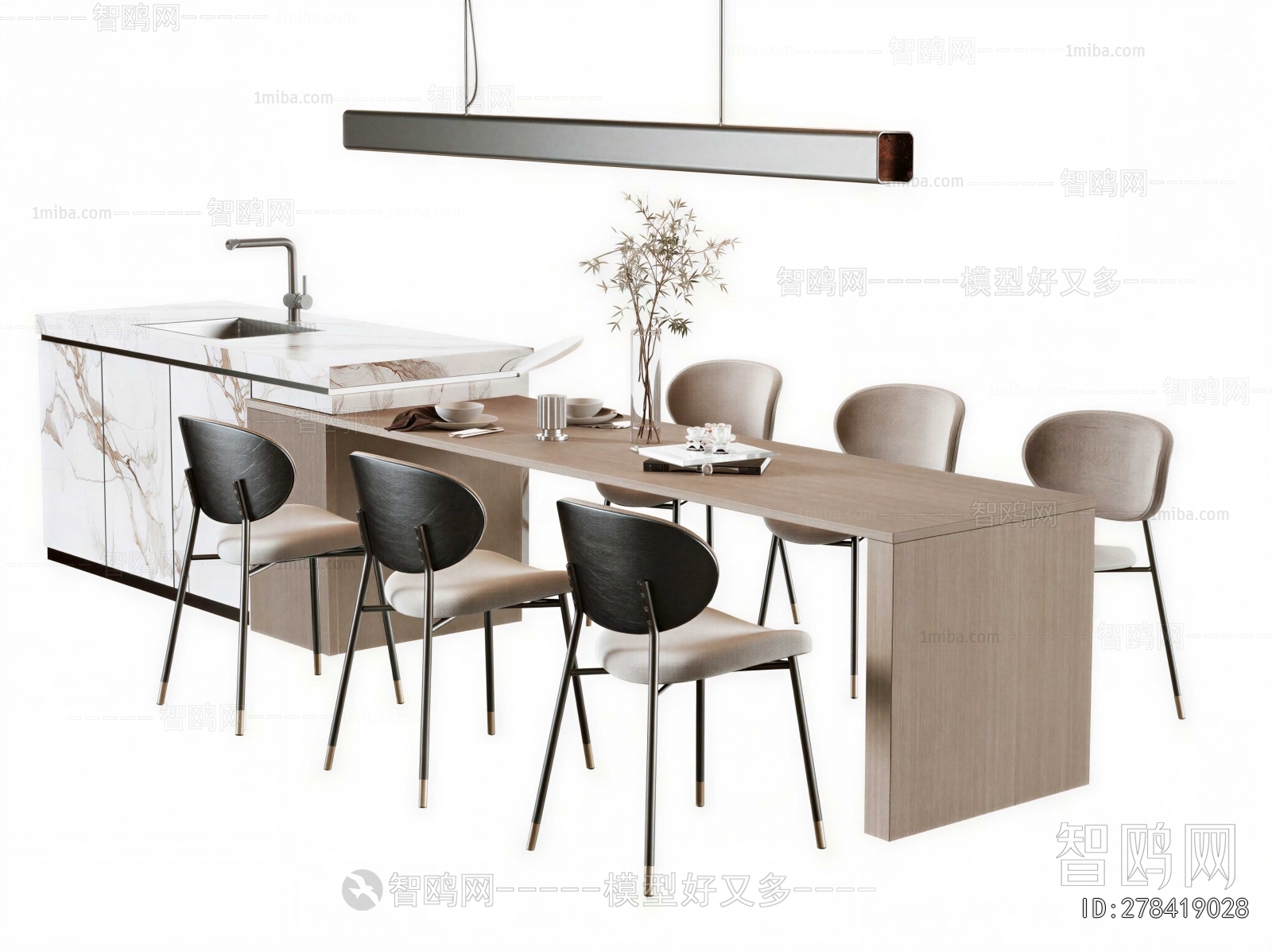 Modern Dining Table And Chairs