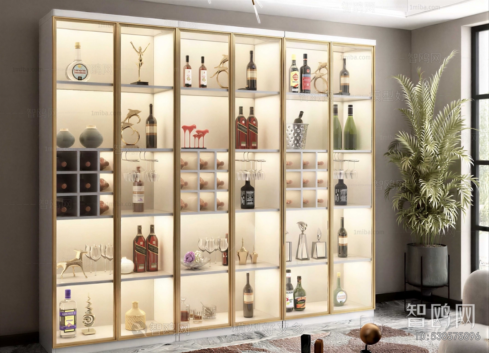 Modern Wine Cabinet