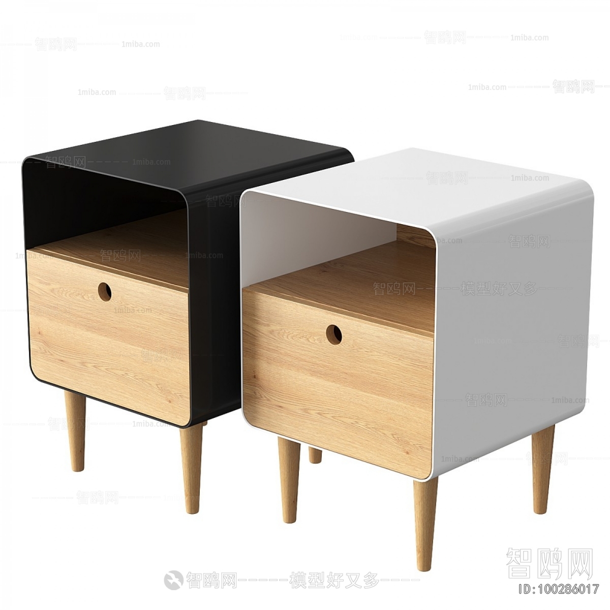 Modern Bedside Cupboard