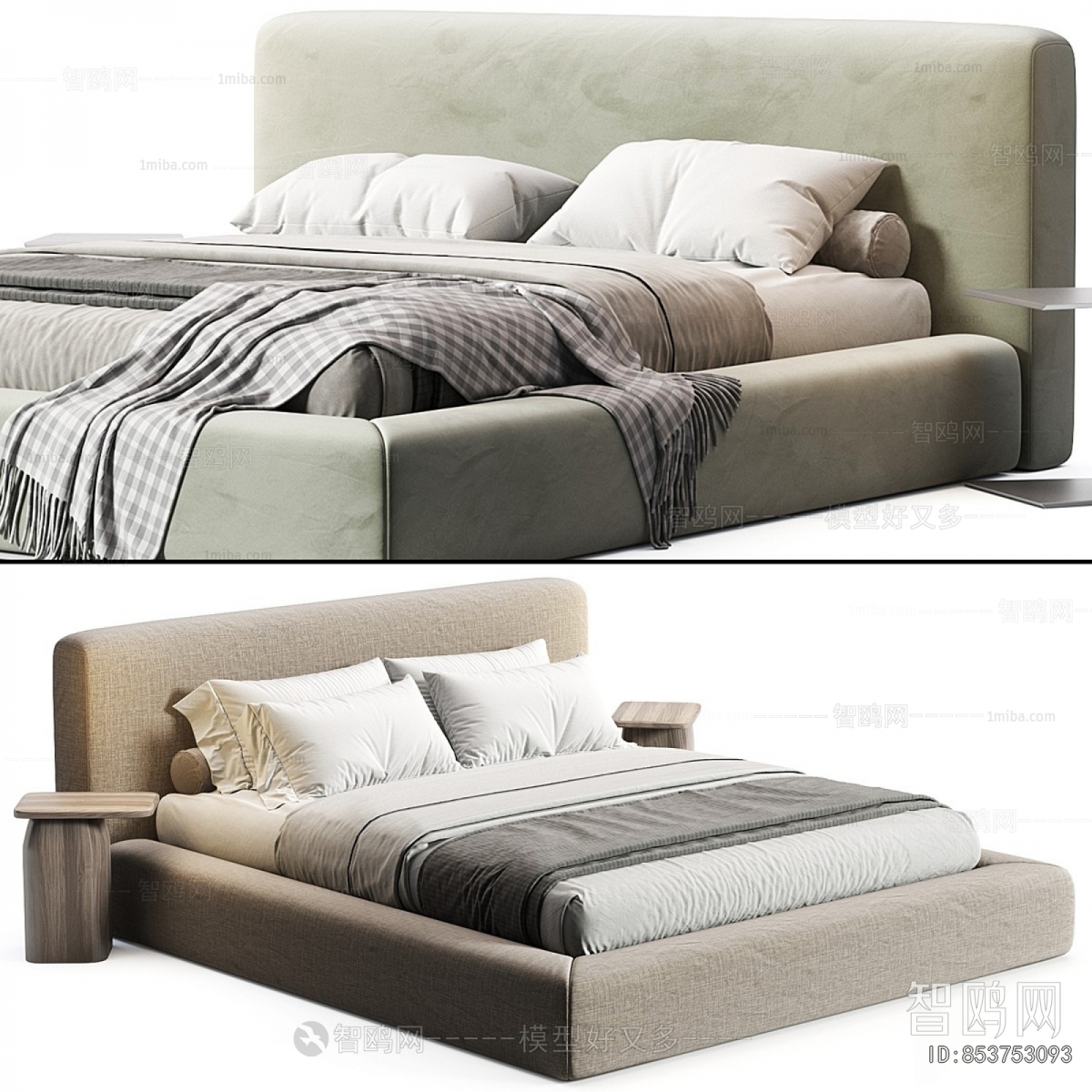 Modern Double Bed