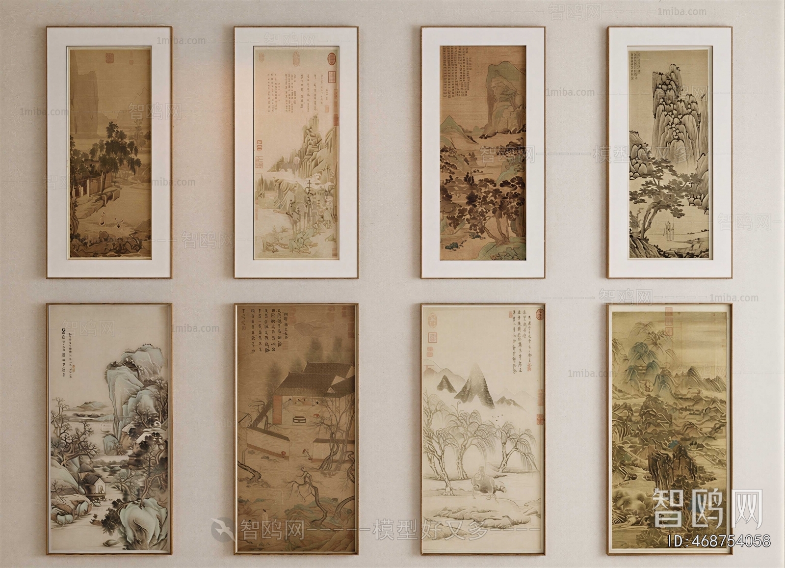 New Chinese Style Painting