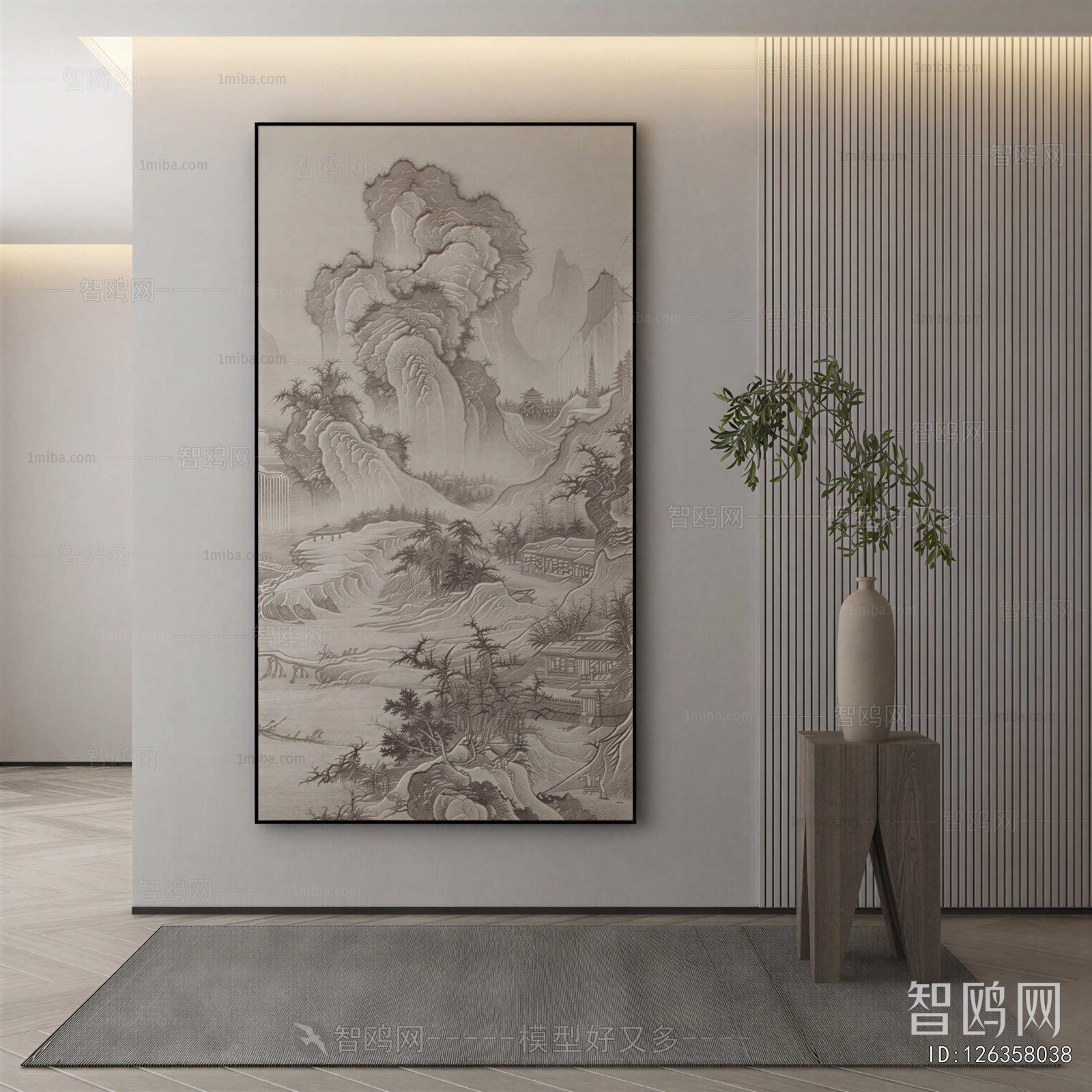 New Chinese Style Painting