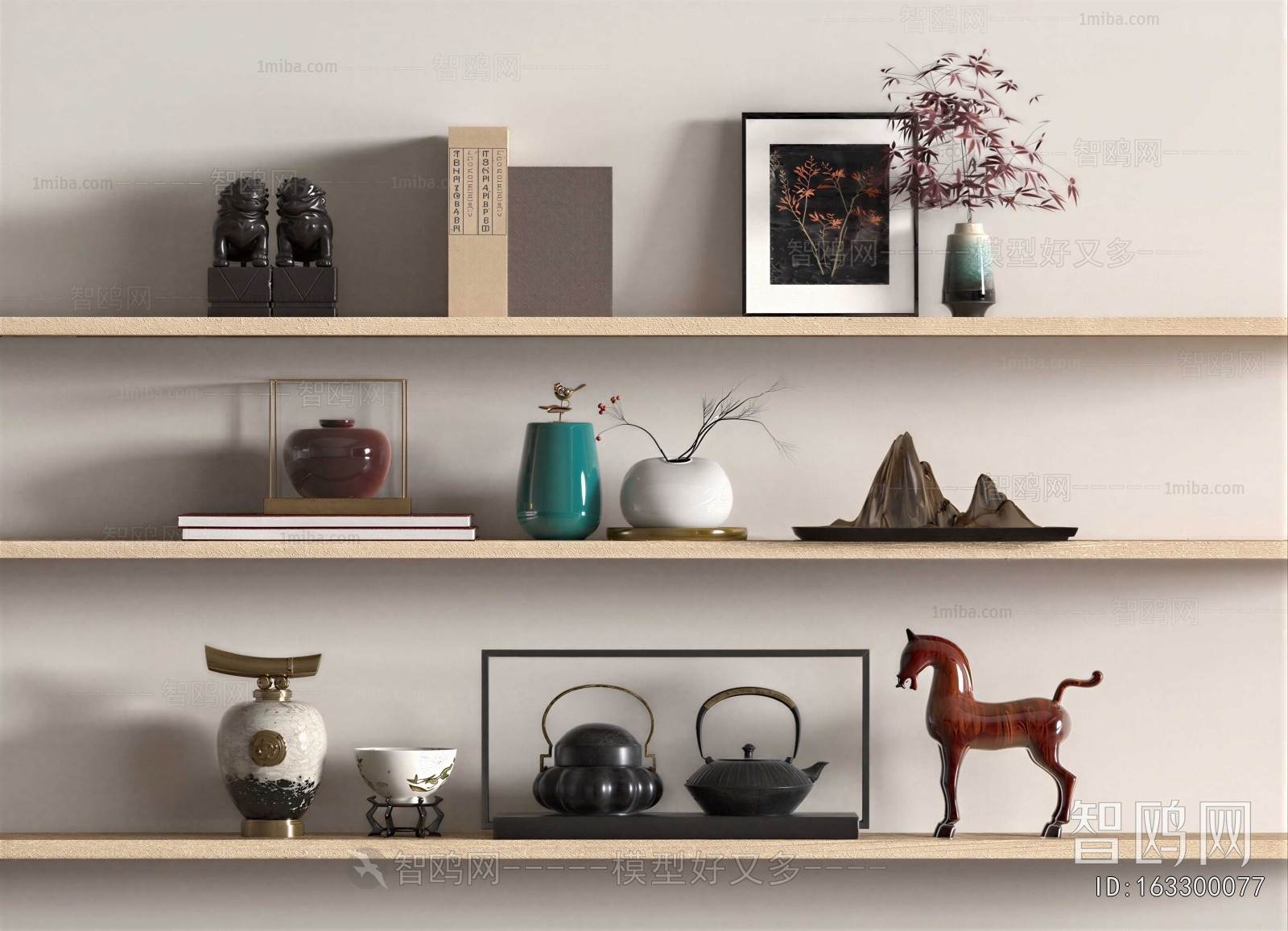 New Chinese Style Decorative Set