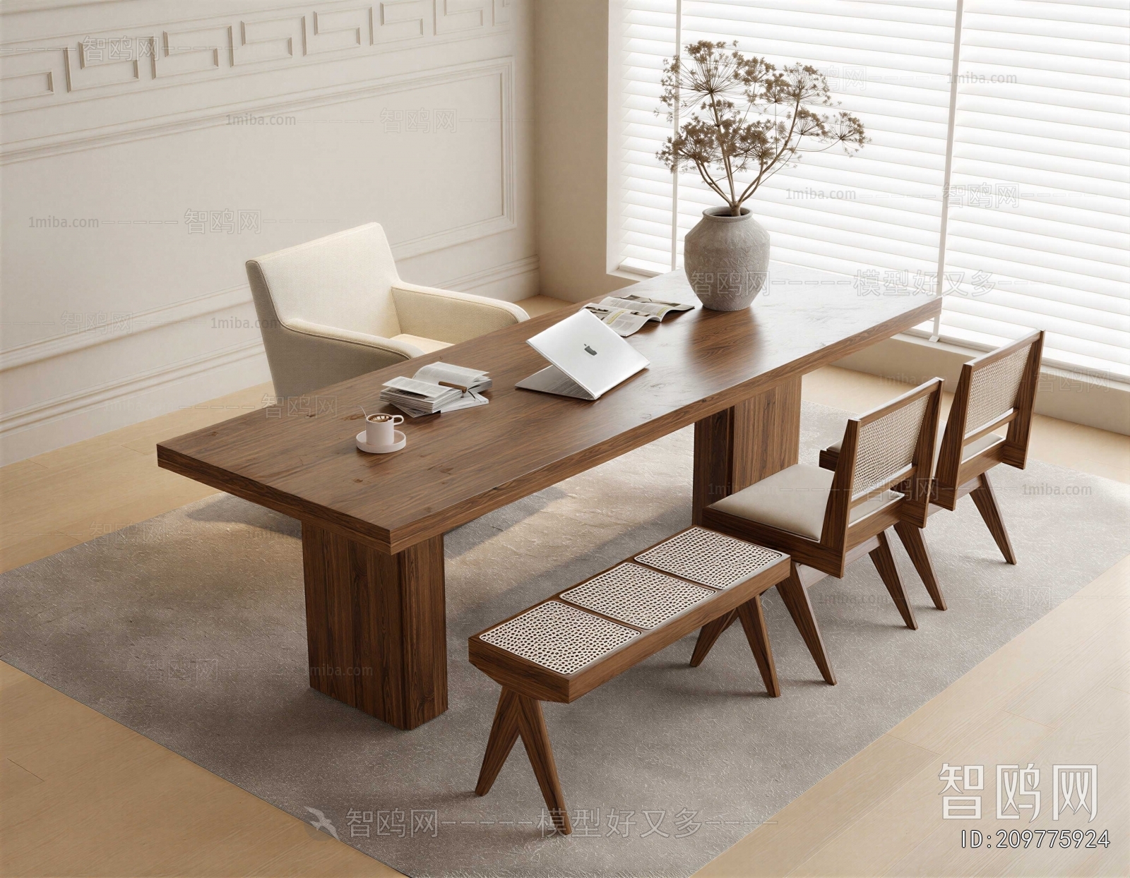 Modern Computer Desk And Chair