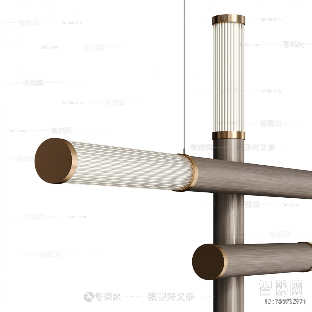 Modern Long Chandelier