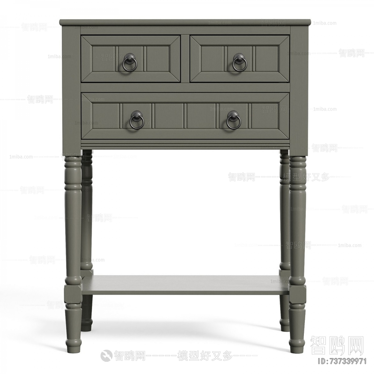 European Style Side Cabinet