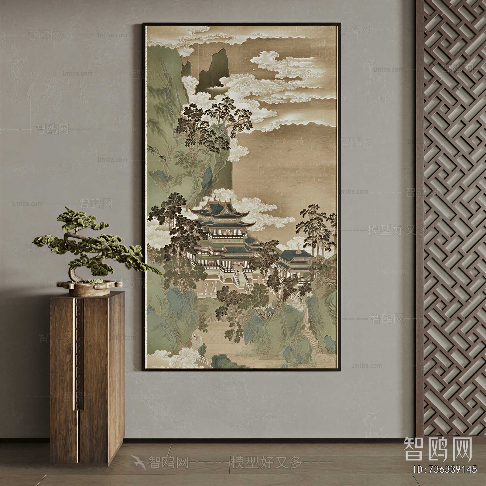 New Chinese Style Painting