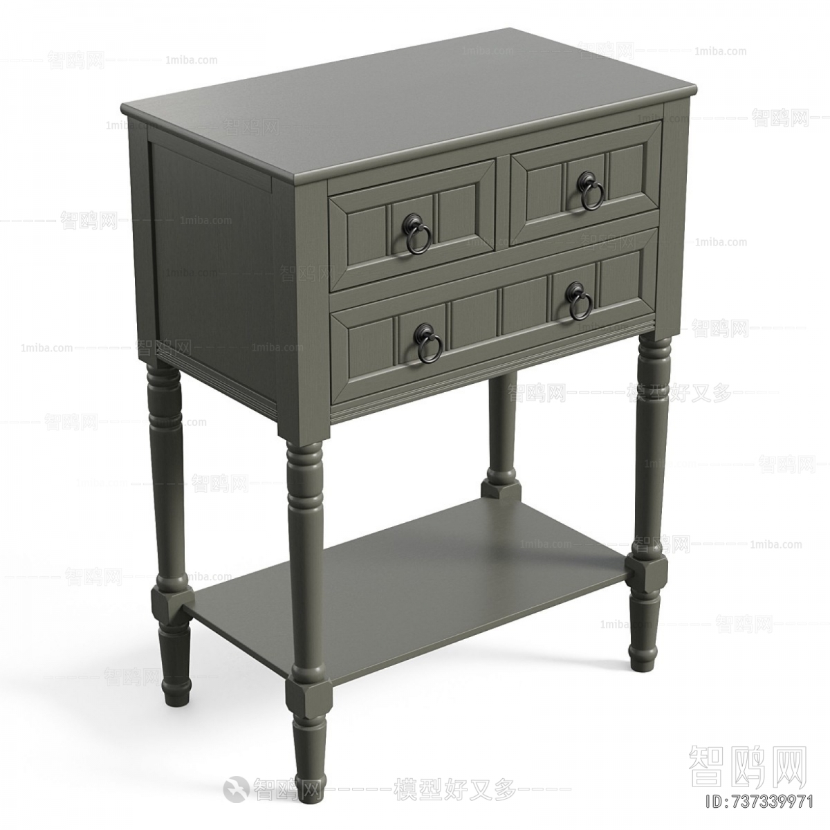 European Style Side Cabinet