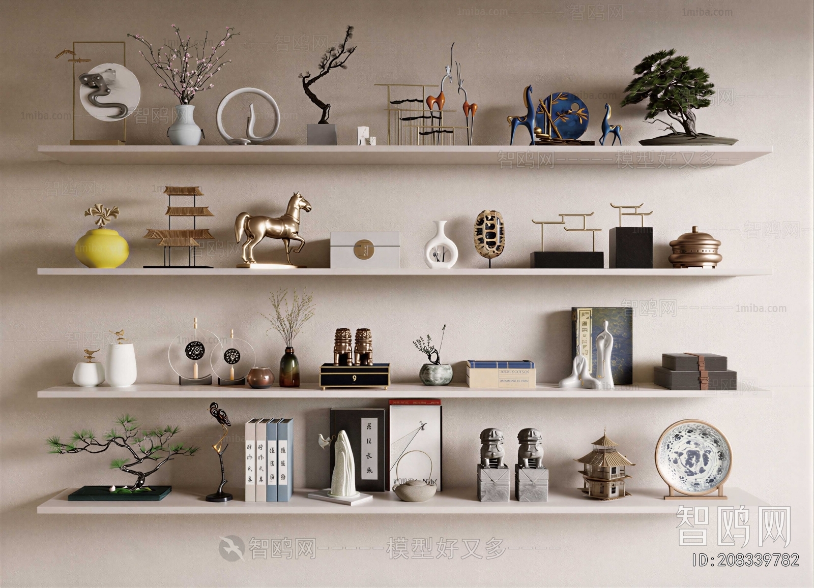 New Chinese Style Decorative Set