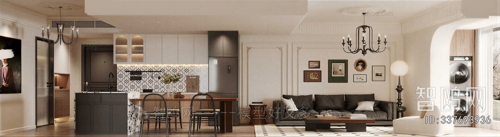 French Style A Living Room