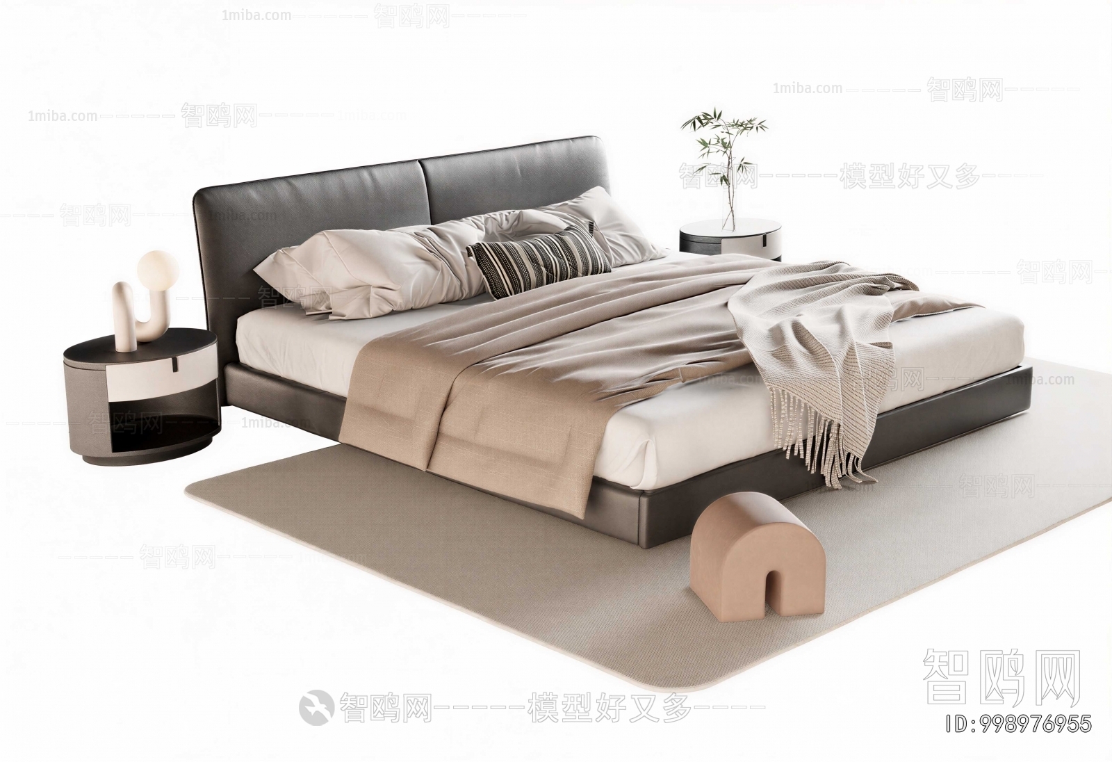 Modern Double Bed