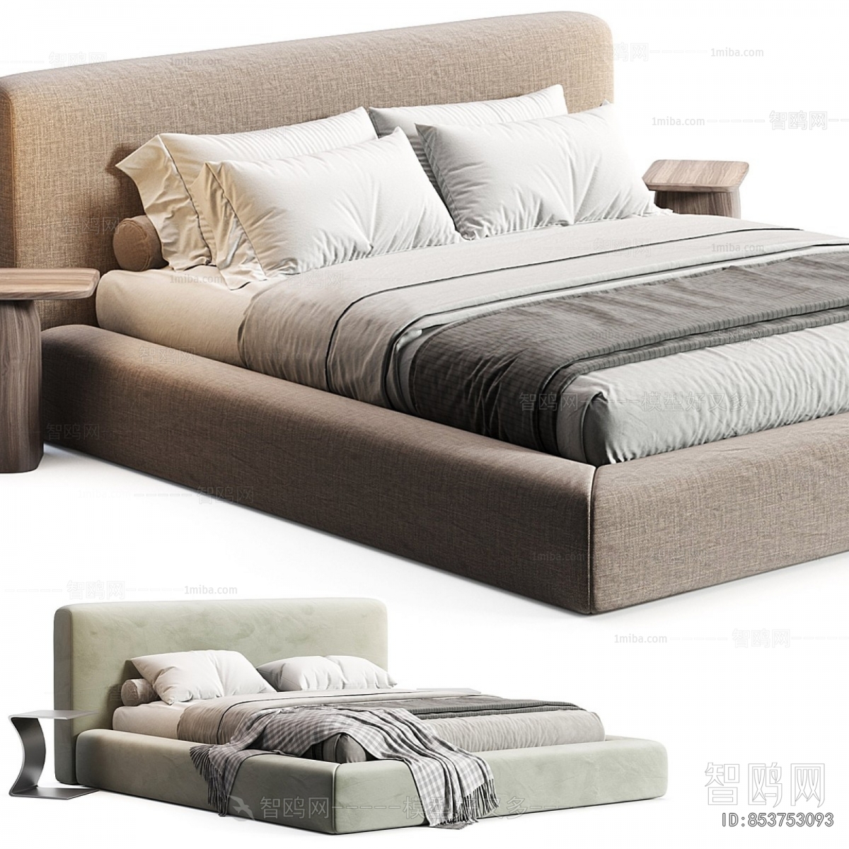 Modern Double Bed