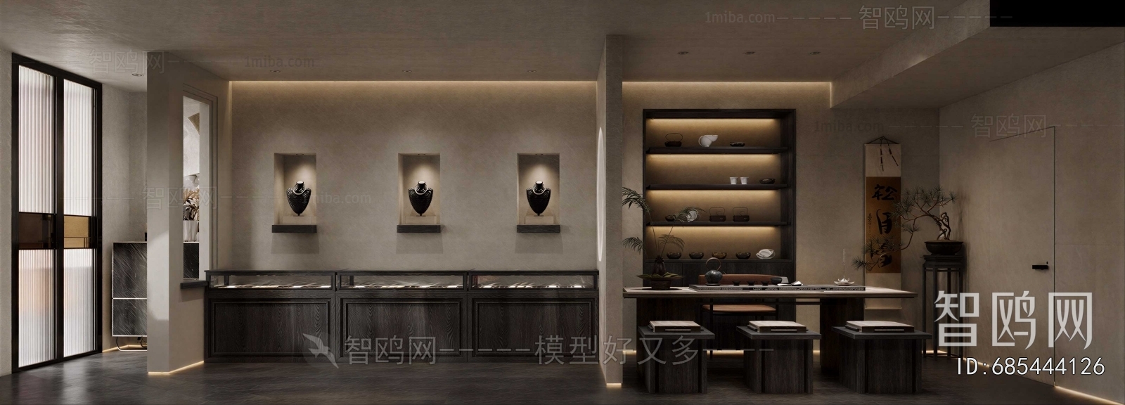 New Chinese Style Teahouse Tea House