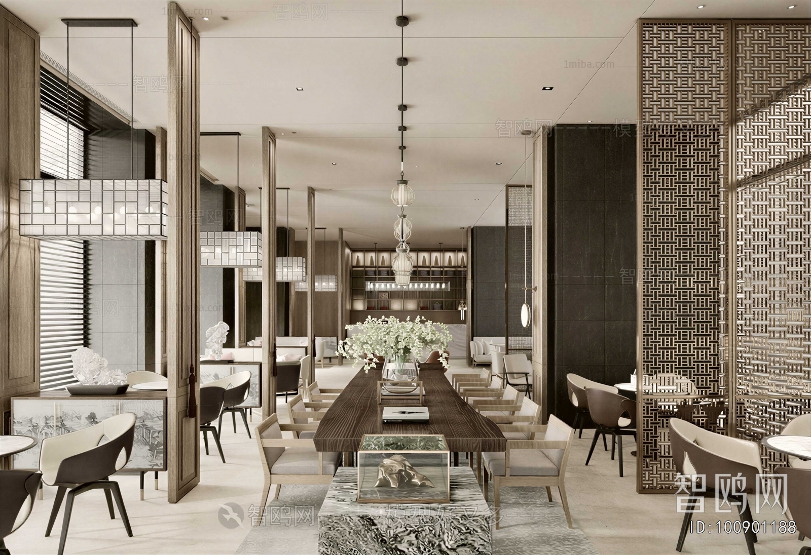 New Chinese Style Negotiation Area