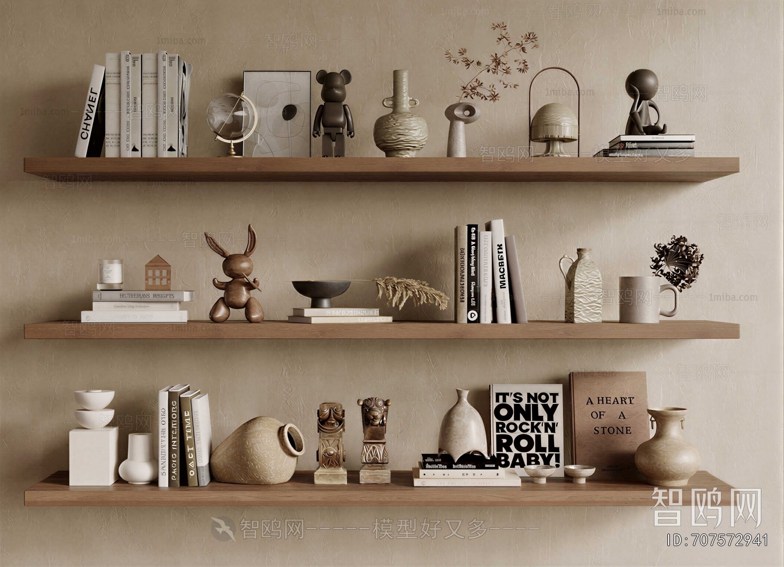 Wabi-sabi Style Decorative Set