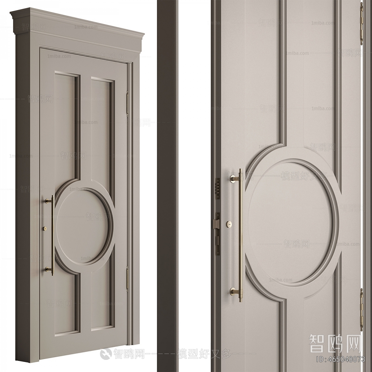 Modern Single Door