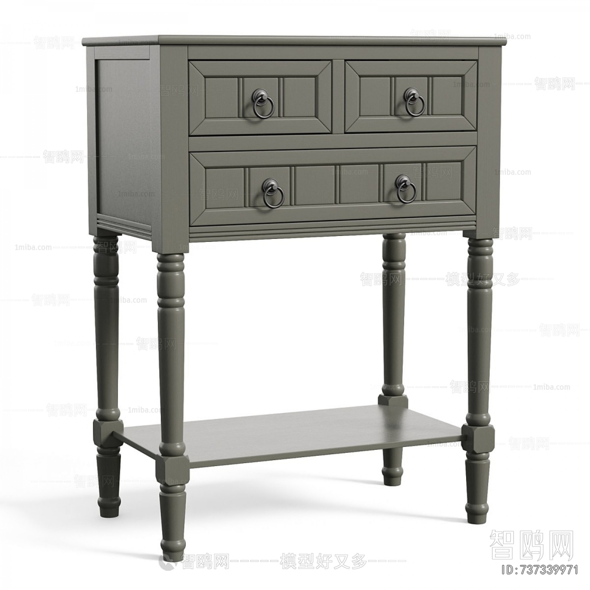 European Style Side Cabinet