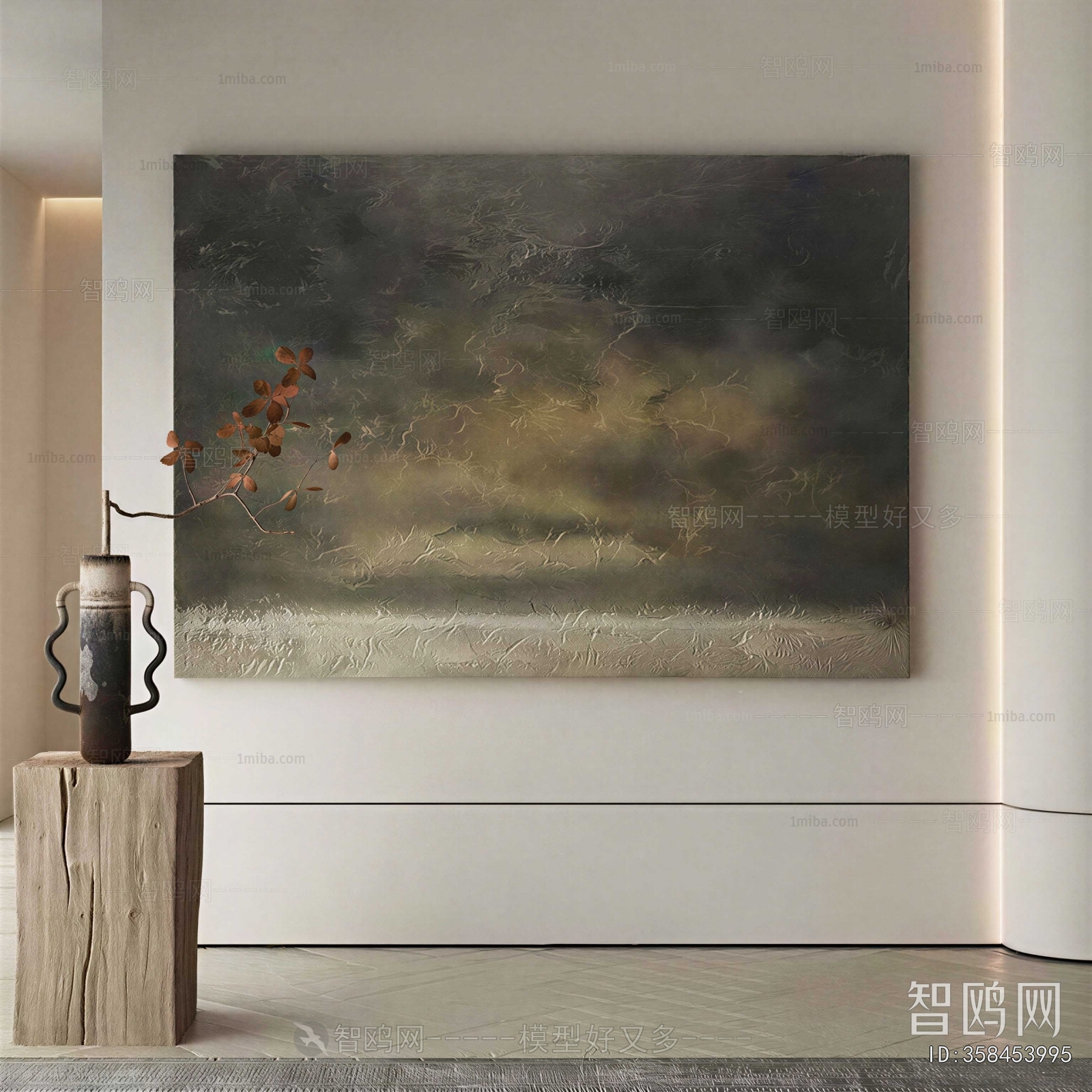 Wabi-sabi Style Painting