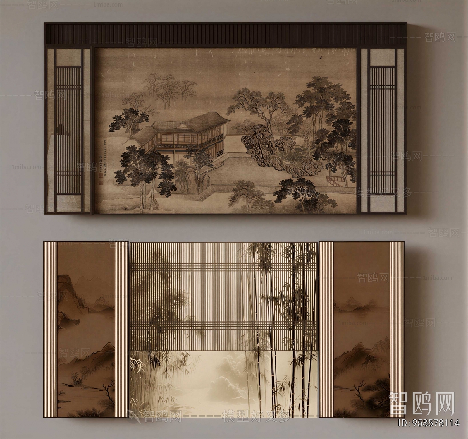 New Chinese Style Painting