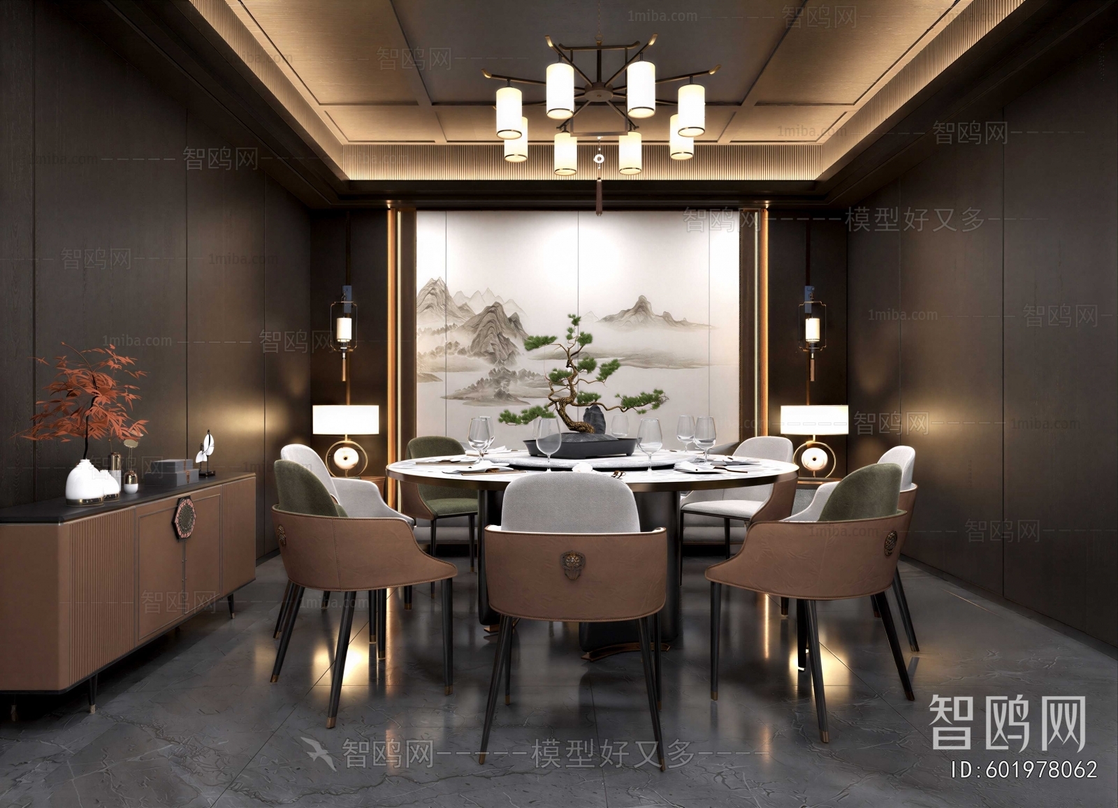 New Chinese Style Restaurant Box