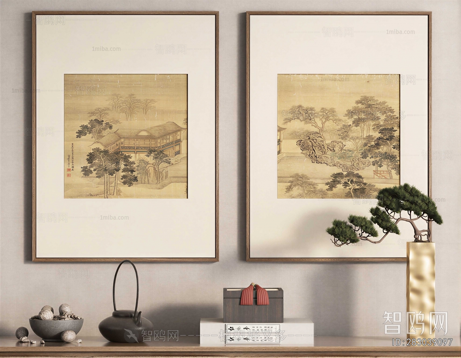 New Chinese Style Painting