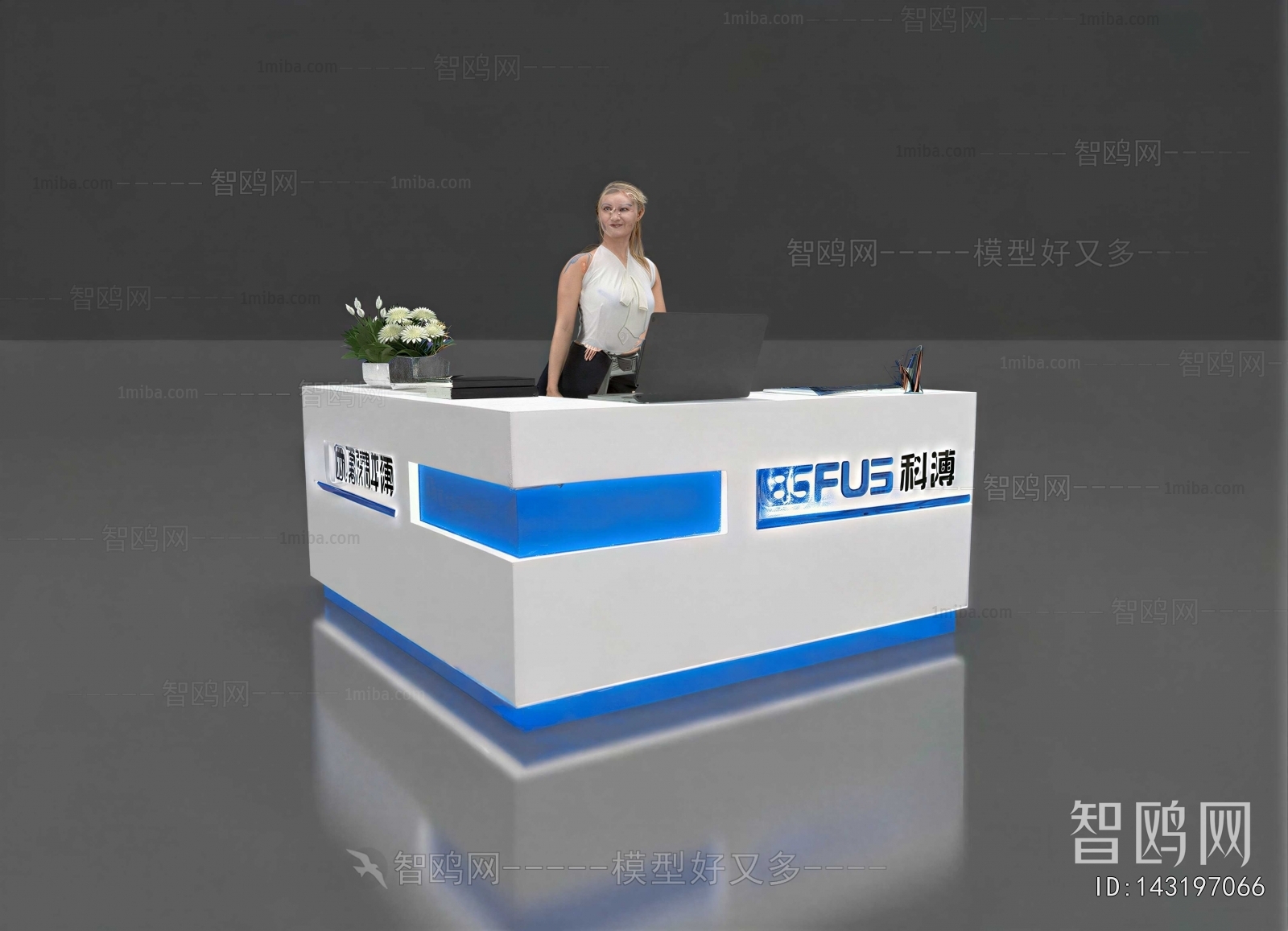 Modern Reception Desk