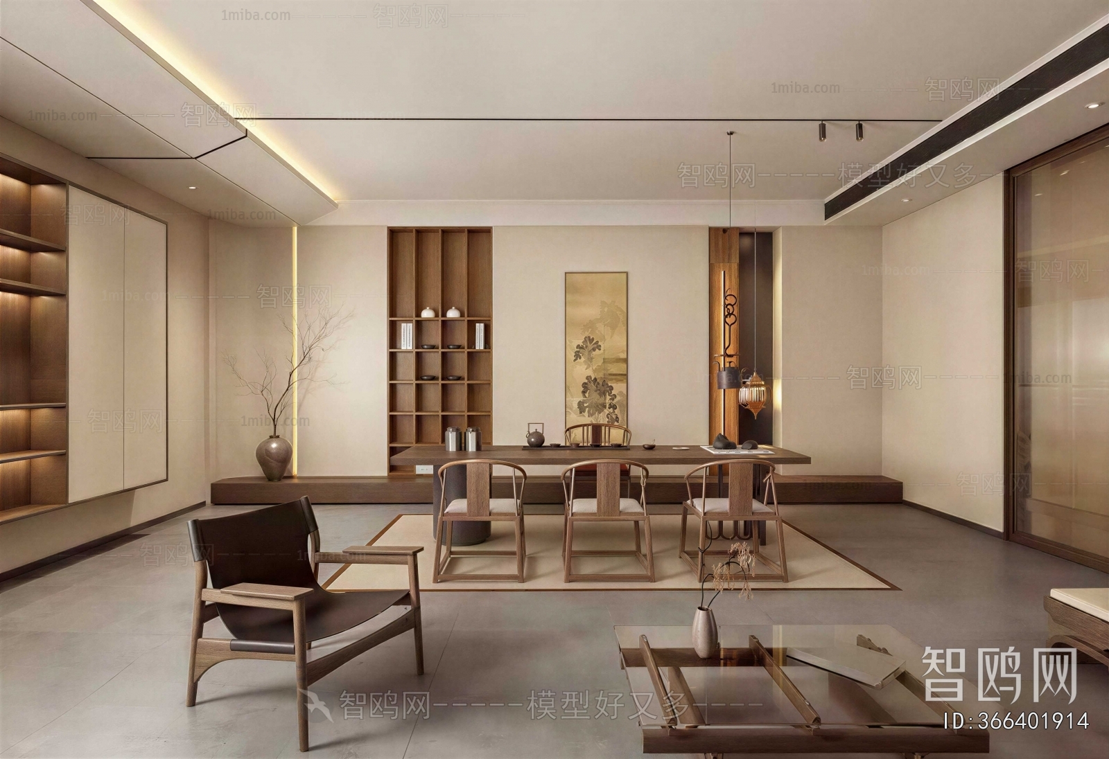 Wabi-sabi Style Tea House