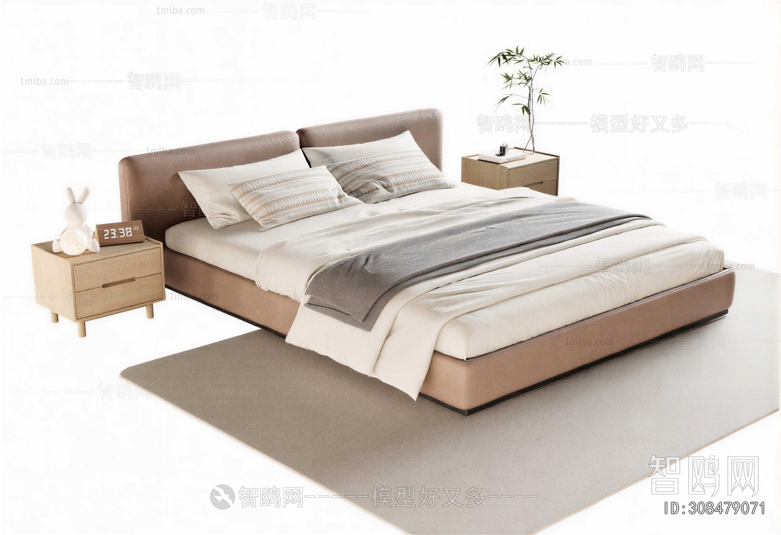 Modern Double Bed
