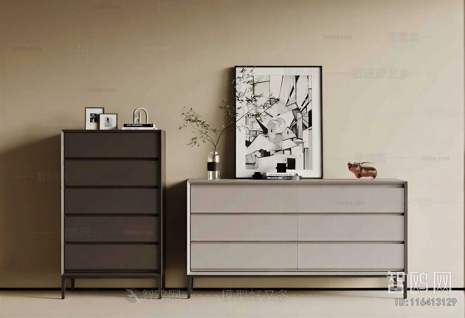 Modern Side Cabinet/Entrance Cabinet