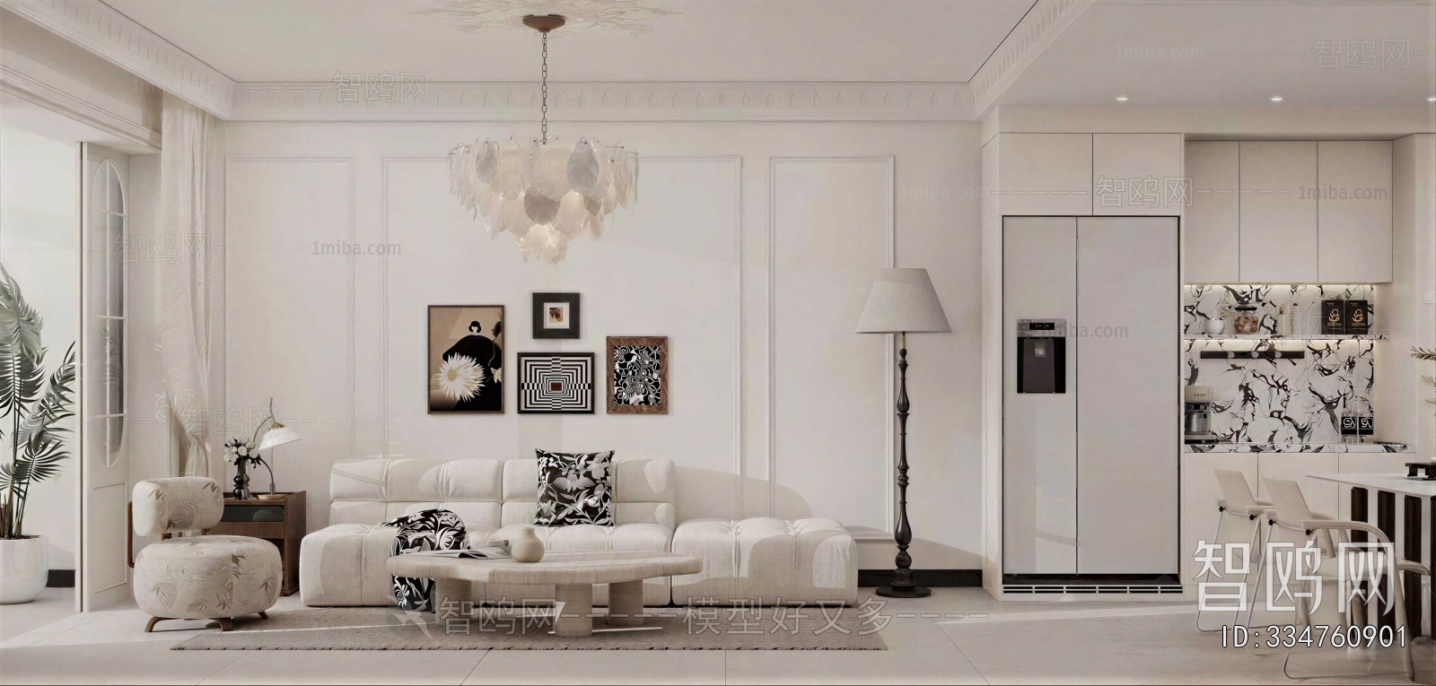 French Style A Living Room