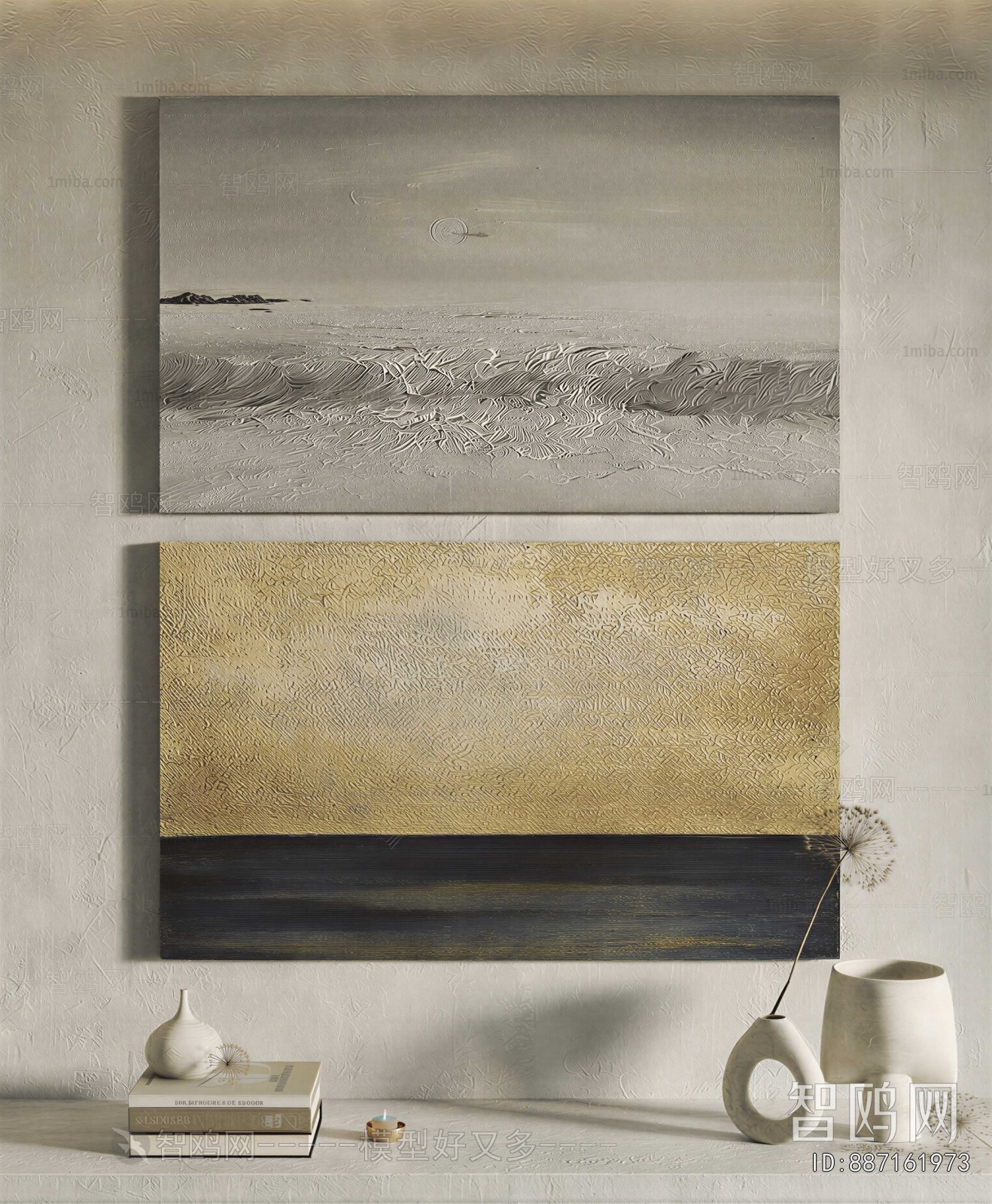 Wabi-sabi Style Painting