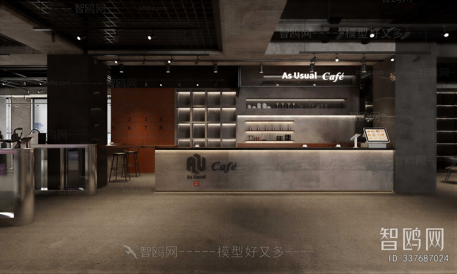 Industrial Style Cafe