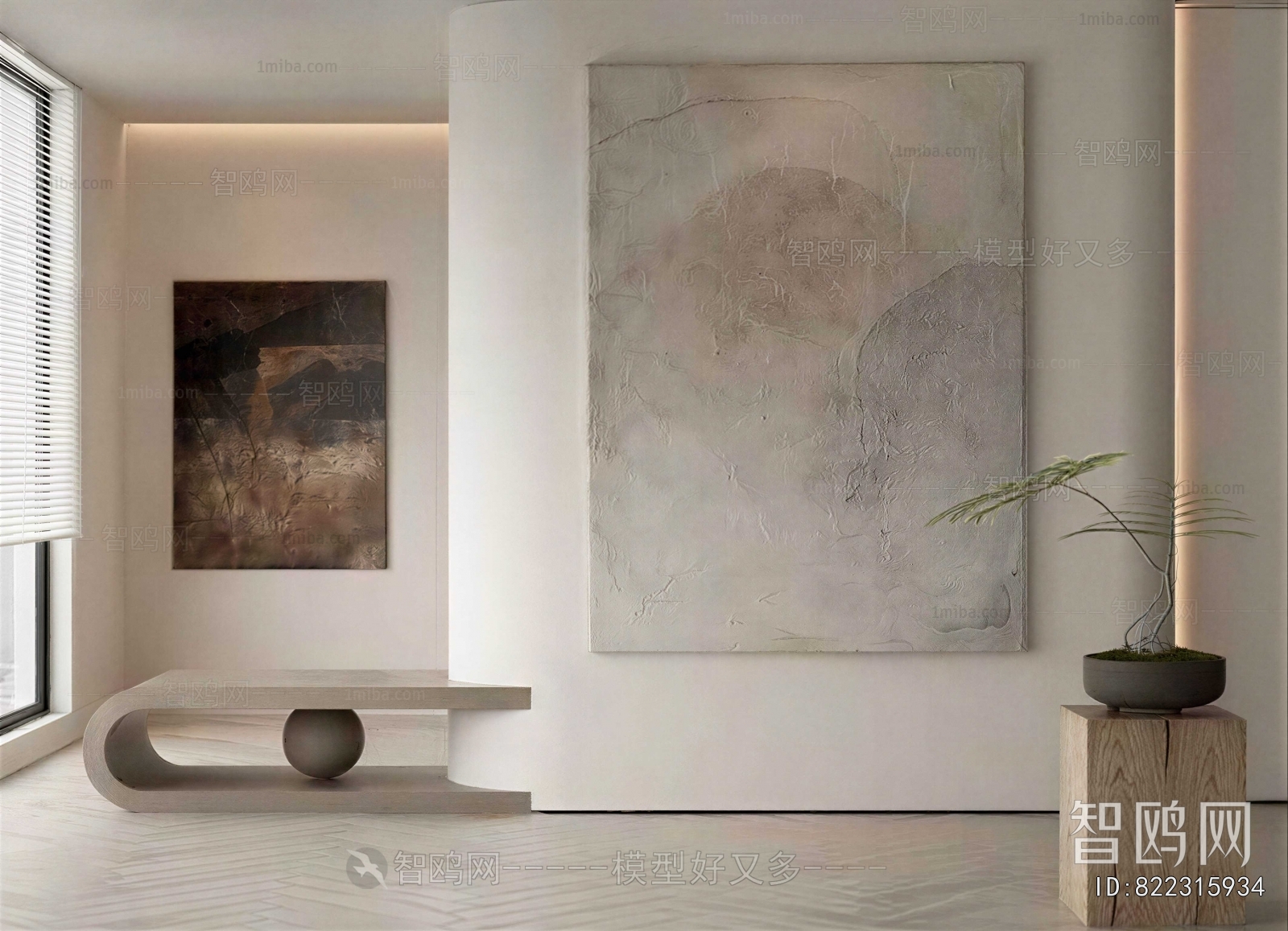 Wabi-sabi Style Painting